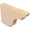Ekena Millwork 2in. W x 8in. H x 12in. L New Brighton Woodgrain TimberThane Rafter Tail, Primed Tan RFTUR02X08X12NEBRCPR - alternate 4